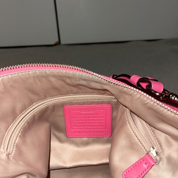 Coach Designer Park Leather Pink Shoulder Bag Purse - Picture 3 of 9